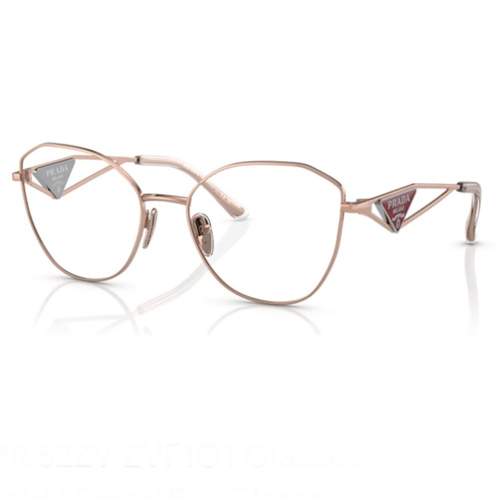 Prada Rose Gold Women's Glasses